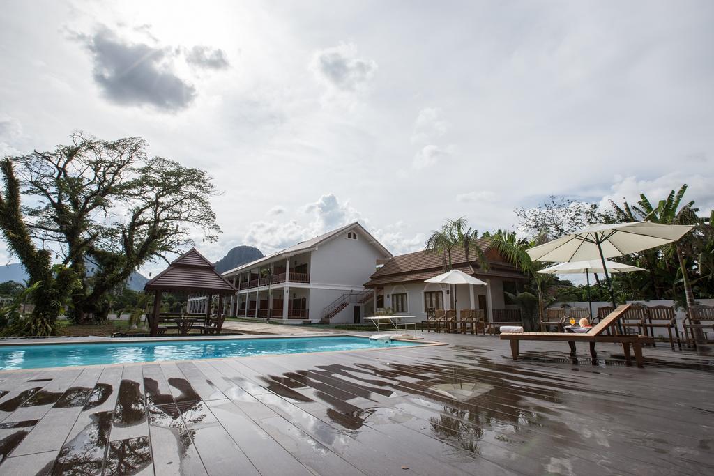 Thavisouk Riverside Hotel Vang Vieng Luaran gambar