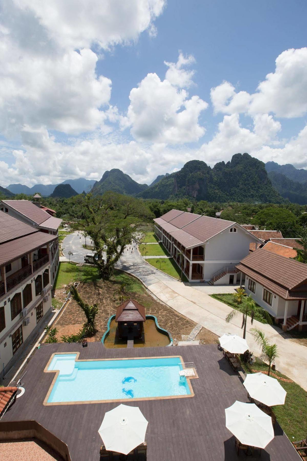Thavisouk Riverside Hotel Vang Vieng Luaran gambar
