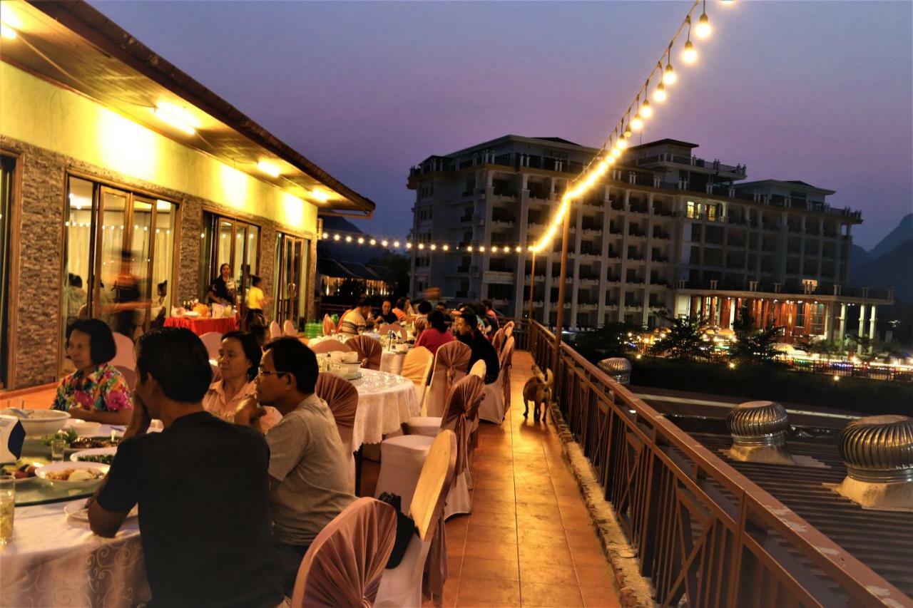 Thavisouk Riverside Hotel Vang Vieng Luaran gambar
